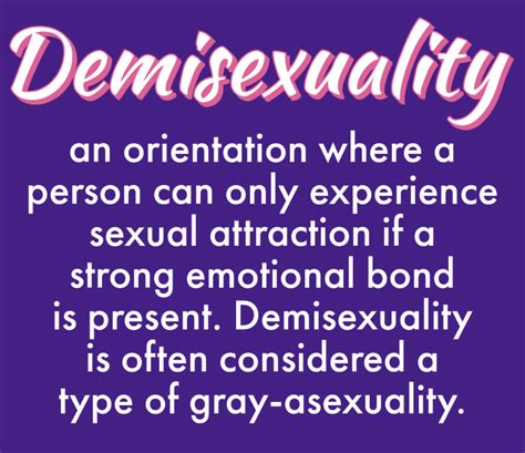 Demisexuality and Pansexuality : r/demisexuality